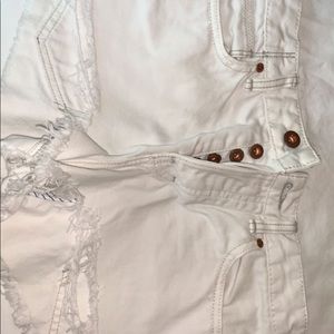 Free People Jean Shorts